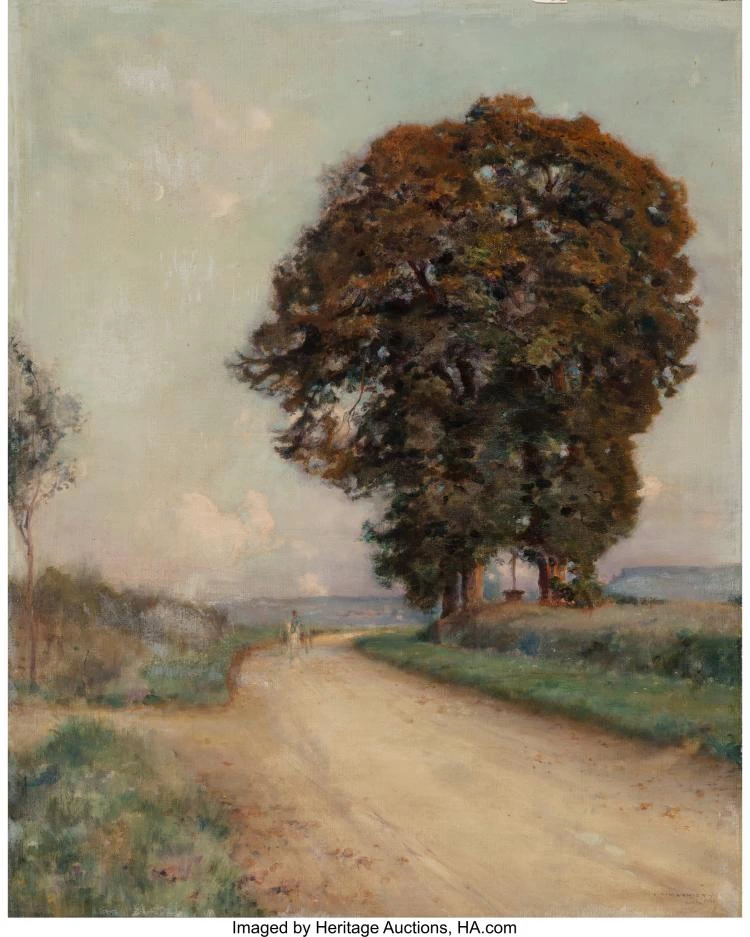Strada verso Colombes, 1902